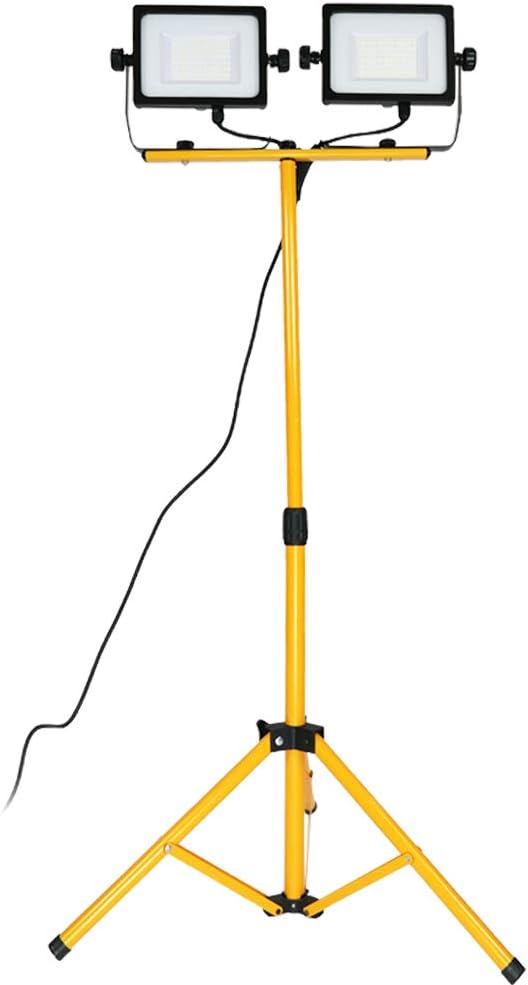 100W LED Work Light Tripod, Site Light with 1.2m Telescopic Tripod