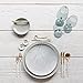 Stainless Steel Flatware Set, Morgiana 4-Piece Flatware Cutlery Set Including Fork Spoons Knife Tableware for Home,Hotel,Restaurant (White+Golden 1)