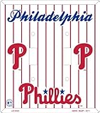 Philadelphia Phillies Double Light Switch Cover Metal