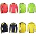 COOLOMG Men Soccer Keeper Football Goalkeeper Goalie Foam Padded Jersey Shirt Tops New