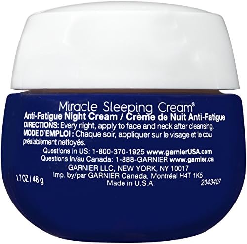 garnier miracle night cream