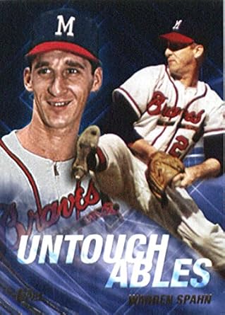 Amazoncom 2017 Topps Update Untouchables U 3 Warren Spahn - 