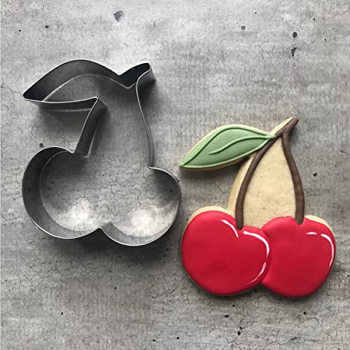 LILIAO Fruit Cookie Cutter Set 7 Piece Strawberry, Pear, Lemon