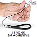 (10 Pcs Bundle) 5 Center Pinch Lens Cap (52mm) and 5 Cap Keeper Leash for Canon, Nikon, Sony and any Other DSLR Camera