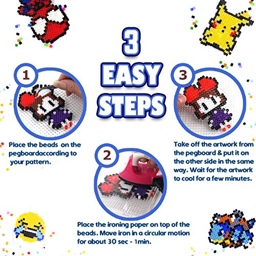 6 FunzBo+Fuse+Beads+Craft+Kit