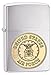 Zippo United States Air Force Emblem Pocket Lighter, Brushed Chrome