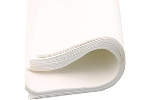 LAYUON Fast Qualitative Filter Paper, 100 Sheets, High Flow Rate, Lab-Grade for Chemistry & Biology Use 30cmx30cm (100pcs),Fa