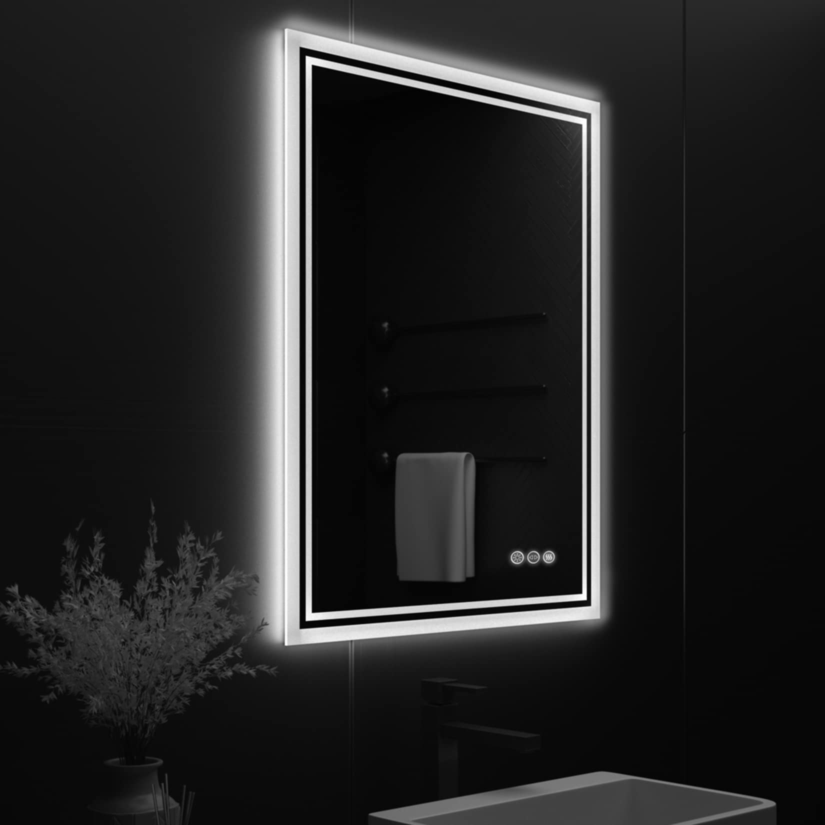 LUVODI-Espejo-Bano-con-Luz-Led-60×80-cm-Espejos-de-Bano-Pared-Antivaho-Moderno-Rectangular-sin-Marco-Inteligente-con-3