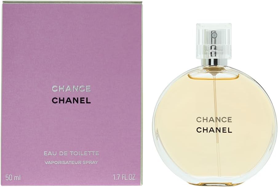Chanel Chance Eau de Toilette 50ml Women Chypre Floral Pink Pepper Jasmine Iris