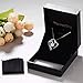 Heart Necklace 14K Gold Plated 5A Cubic Zirconia Pendant Necklaces for women
