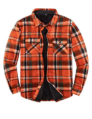fleece lined flannel jacket