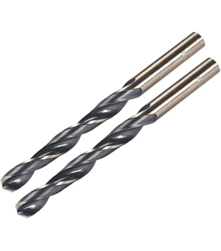 Uxcell Lot De 2 Forets Hélicoïdaux HSS (acier Rapide) Extra Longs, 3 Mm De Diamètre, 160 Mm De Longueur Pour Métal Trempé, Bois, Plastique, Alliage