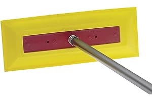 DONKEY AUTO PRODUCTS Professional Snow Rake, Snow Broom for Cars & Trucks - Durable, Heavy Duty, 17-Inch Foam Head, Lightweight, 48-Inch Reach for Easy Snow Removal