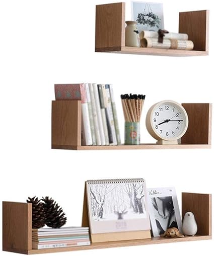 Hjfshuj Bibliotheque De Bureau Support De Rangement Mural Chambre A Coucher Salon Tv Cadre De Tablette Decorative Multifonctionnel Avec Cadre Decoratif Mural Taille 80x15x16 5cm Amazon Fr Cuisine Maison