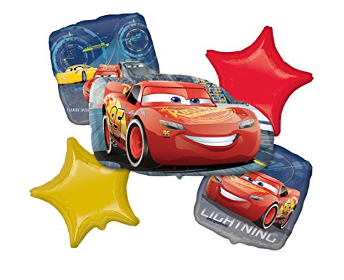 Anagram International Bouquet Cars 3 Lightning McQueen