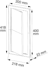 Awenta 200x400 mm Plastic Access Panel Door White - Paintable view 6