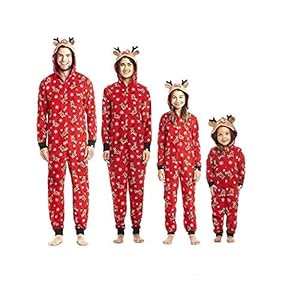 Pijamas una Pieza Familiares de Navidad