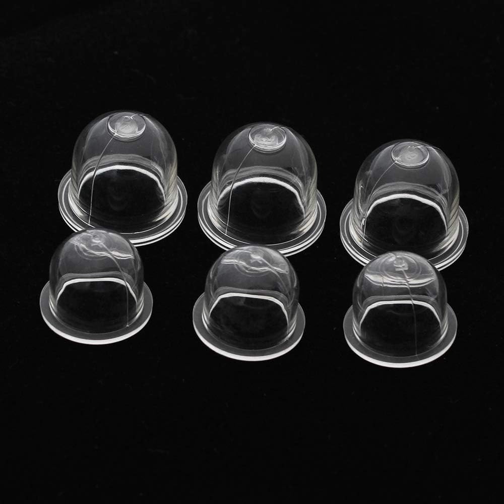 KingYH 12 Pack Universal Petrol Fuel Primer Bulb 19mm and 22mm Mower
