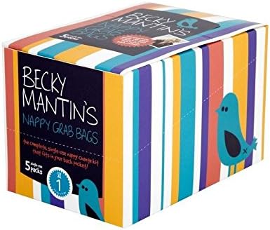 Becky Mantin's Nappy Grab Bags Size 1 5 per pack - Pack of 4