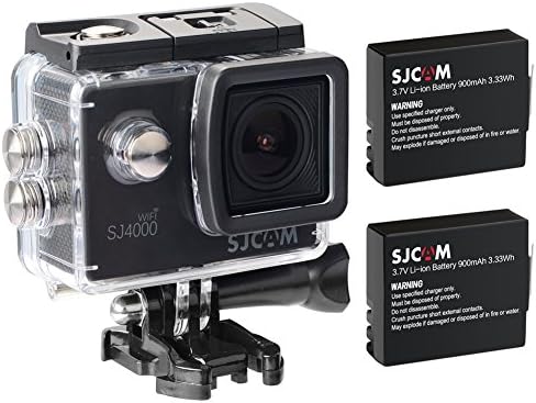 SJCAM Action Camera SJ4000 WiFi Wireless Chipset Novatek 96655 4x Digital Zoom Full HD 1080P Sport Waterproof 30m Extra 2 BatterieS