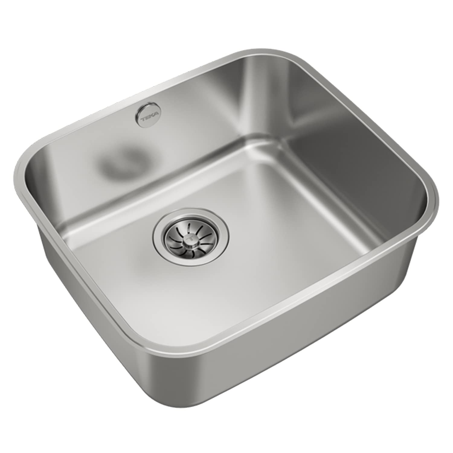 Franke 10125123 BE 450/400 CN Kitchen Sink with a Single Bowl from Teka, Grey