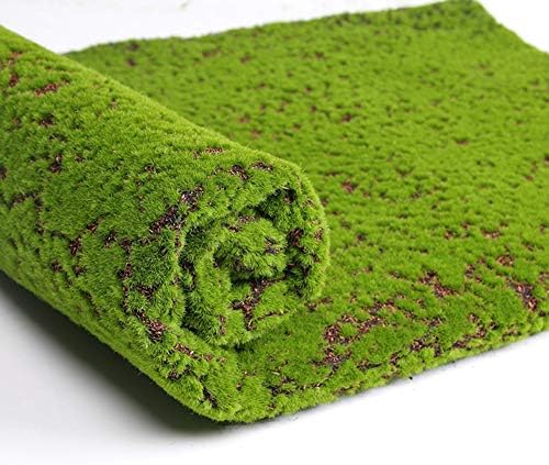 Artificial Lawn Wedding Moss Foliage Flowers Grass Home Decoration Micro Landscape(Coffee Dot)