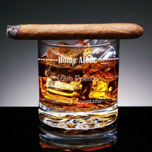Personalized Gift for Him Engraved Whiskey Glasses Husband Gift Whiskey Glass Gift Set Boyfriend Gift Etched Rocks Glasses Custom Gift