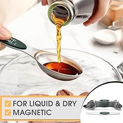 Spring Chef Magnetic Measuring Spoons Set, Dual