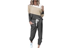 APIVOE Sweatsuits for Women Set 2 Piece Outfits Plus Size Sweatshirts Joggers Sweatpants Matching Sets Fall Lounge Tracksuit