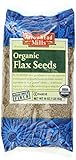 Flax seed (Organic) Arrowhead Mills 1 lbs Bulk (2 Pack )