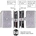 Harryshell Detachable Magnetic 12 Card Slots Wallet Case PU Leather Flip Protective Cover Wrist Strap for Samsung Galaxy S10 (Not Fit S10+ Plus) (Bling Grey)