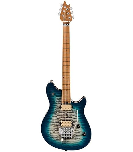 ギター EVH Wolfgang Special Miami Blue EVH Wolfgang Special Electric Guitar - Miami Blue - Huber
