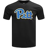 Pro Standard Mens University of Pittsburgh Classic Chenille Short Sleeve Tee Black M
