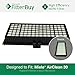Miele Active AirClean 30 HEPA Filter, Part # AAC30 & SFAA30. Designed by FilterBuy to fit Miele models S7000-S7999, S2000-S2999, S300i-S858i.