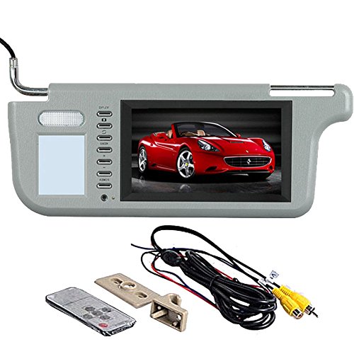 Compare price to sun visor backup camera