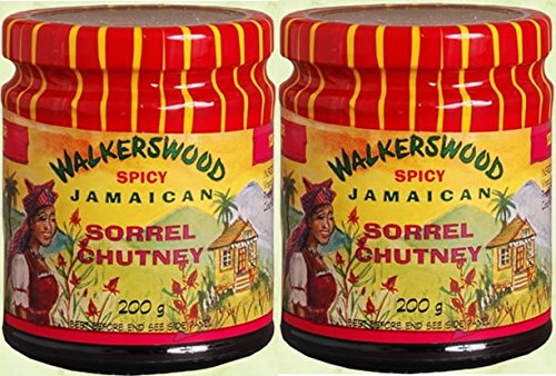 SPICY JAMAICAN SORREL CHUTNEY (2 JAR)