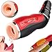 Male Masturbator Feelingirl Electric Automatic Massager Vibrator Realistic Sex Toys Anal Masturabator Men Masturbation Cup 5 Clamp Modes+10 Vibration Modes+Varied Female Moans