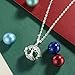 AEONSLOVE Silver Celtic Tree of Life Melody Harmony Ball Chime Bell Pendant Necklaces for Women Gifts