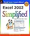 Excel 2002 Simplified (Visual from Marangraphics) by Ruth Maran