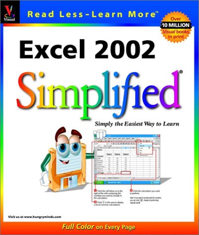 Excel 2002 Simplified (Visual from Marangraphics) by Ruth Maran