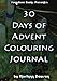 30 Days of Advent Colouring Journal by
