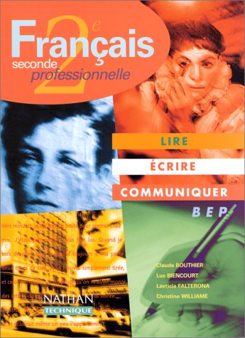 Français, seconde professionnelle