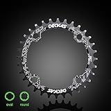 Gymforward Mountain Bike Single Chainring Aluminum Narrow Wide Chainwheel BCD 104mm 32T 34T 36T 38T Repair Bicycle Parts