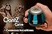 OontZ Curve Bluetooth Speaker Ultra Portable Wireless Full 360 Degree Sound with Built in Speakerphone Works with iPhone iPad Tablet Samsung and Smart Phones - Metallic Blue