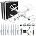 Syma X5C-1 RC Quadcopter Toys with Potable Carrying Case 3 Batteries and 4 in 1 Charger, HD Camera Explorers 2.4GHz 6 Axis Gyro 4CH Drone, Extra: 4 x propellers
