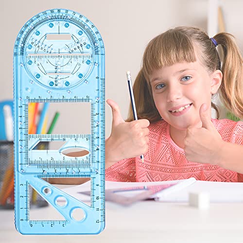 Multifunctional Geometric Ruler Drawing Tool, Creative Arting Craft