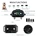 Nycetek Dog Bark Collar, Smart Triggering Bark Control Devices for 8lbs-120lbs Dogs, Rechargeable Anti Bark Collar with Adjustable Collar Size and 2 Training Modes (Black & Green)thumb 1