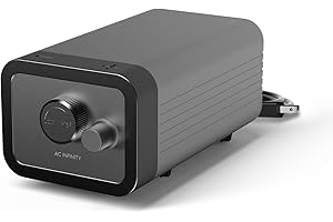 AC Infinity Air Pump One-Outlet Adjustable Oxygen Pump Kit with Tubing, Check Valve, and Air Stone, for Aquariums, Ponds, and Hydroponics Systems