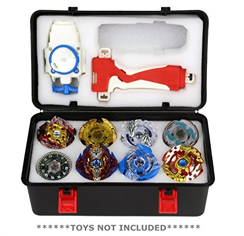 Beyblade case - beylocker carrying case and toy storage box, acce…