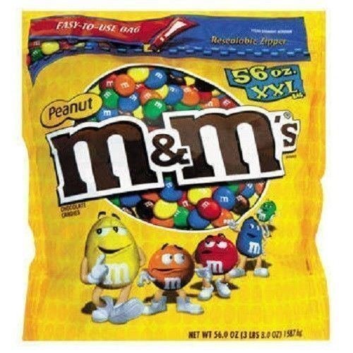 M&m peanut candy 56 oz